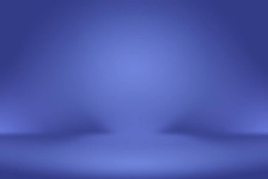 Soyut Lüks Derece Mavi arka plan. Siyah vignette Stüdyo Sancağıyla Pürüzsüz Koyu Mavi.