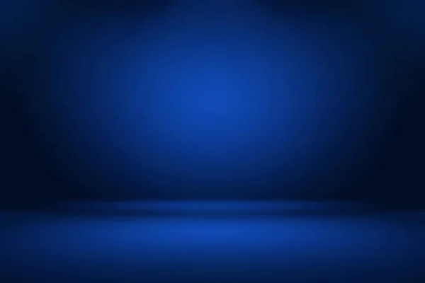 Аннотация Luxury gradient Blue background. Гладкий темно-синий с черным баннером. — стоковое фото