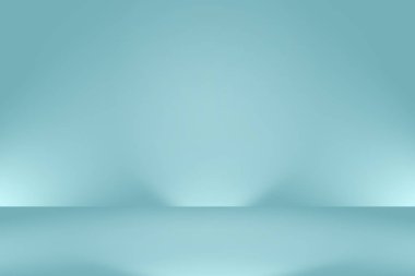 Soyut Lüks Derece Mavi arka plan. Siyah vignette Stüdyo Sancağıyla Pürüzsüz Koyu Mavi.