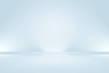 Soyut Lüks Derece Mavi arka plan. Siyah vignette Stüdyo Sancağıyla Pürüzsüz Koyu Mavi.