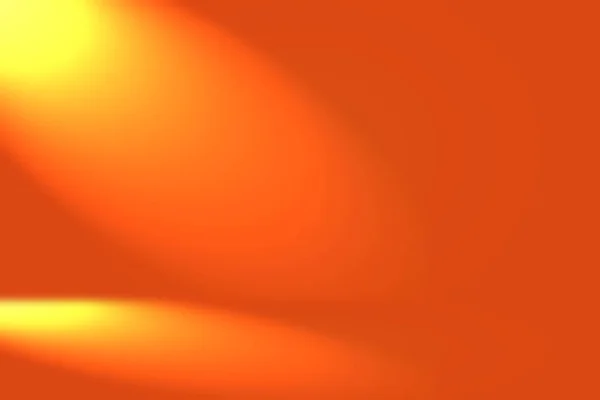 Diseño de diseño de fondo naranja liso abstracto, estudio, habitación, plantilla web, informe de negocios con color de gradiente de círculo liso — Foto de Stock