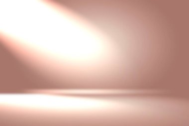 Soyut boş açık pembe stüdyo odası arka planı, ürün gösterimi, afiş, şablon için montaj olarak kullan.