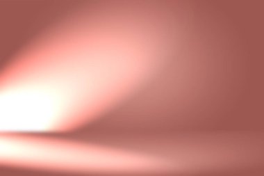 Soyut boş açık pembe stüdyo odası arka planı, ürün gösterimi, afiş, şablon için montaj olarak kullan.