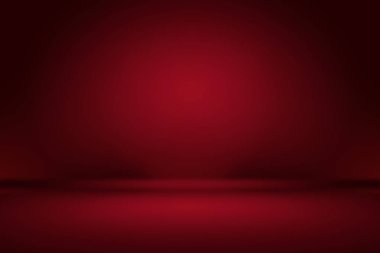 Soyut lüks, yumuşak, kırmızı arka plan, Noel Sevgililer Günü planı, stüdyo, oda, web şablonu, düz daire eğimli iş raporu.