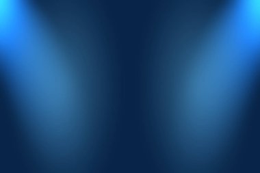 Soyut Lüks Derece Mavi arka plan. Siyah vignette Stüdyo Sancağıyla Pürüzsüz Koyu Mavi.