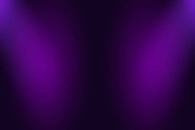 Stüdyo Arkaplan Konsepti - ürün için soyut boş ışık gradyanı mor stüdyo odası arka planı.