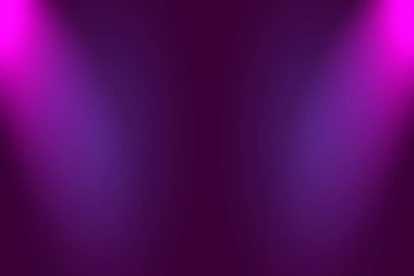 Stüdyo Arkaplan Konsepti - ürün için soyut boş ışık gradyanı mor stüdyo odası arka planı.