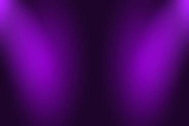 Stüdyo Arkaplan Konsepti - ürün için soyut boş ışık gradyanı mor stüdyo odası arka planı.