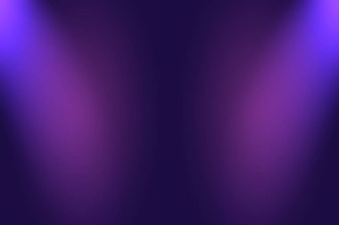 Stüdyo Arkaplan Konsepti - ürün için soyut boş ışık gradyanı mor stüdyo odası arka planı.