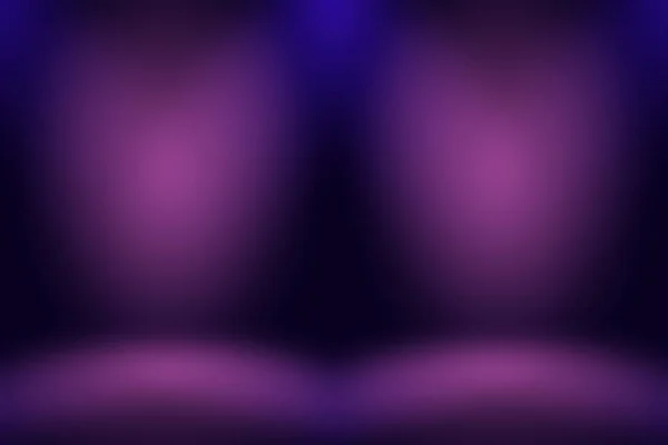 Conceito de fundo de estúdio - abstrato vazio luz gradiente roxo estúdio quarto fundo para o produto. — Fotografia de Stock