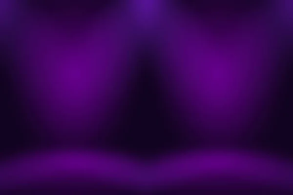 Stúdió Háttér Concept - elvont üres fény gradiens lila stúdió szoba háttér termék. — Stock Fotó