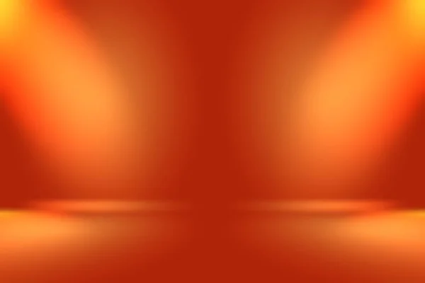 Rezumat Smooth Orange design aspect de fundal, studio, cameră, șablon web, raport de afaceri cu cerc neted culoare gradient — Fotografie, imagine de stoc