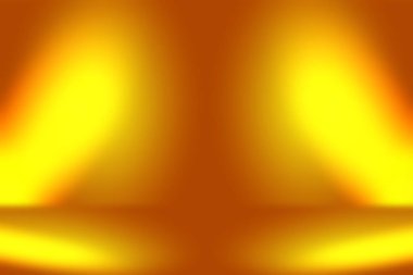 Soyut pürüzsüz Turuncu arkaplan tasarımı, stüdyo, oda, web şablonu, düz daire eğimli iş raporu