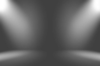 Soyut lüks bulanık koyu gri ve siyah gradyan. Ürünlerinizi sergilemek için arka plan stüdyo duvarı olarak kullanılır..