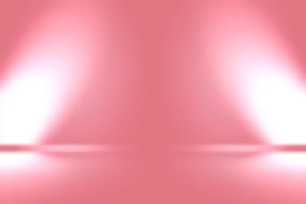 Abstract empty smooth light pink studio room background, Use as montage for product display,banner,template. — Stock Photo, Image