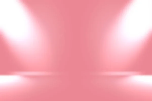 Abstract empty smooth light pink studio room background, Use as montage for product display,banner,template. — Stock Photo, Image