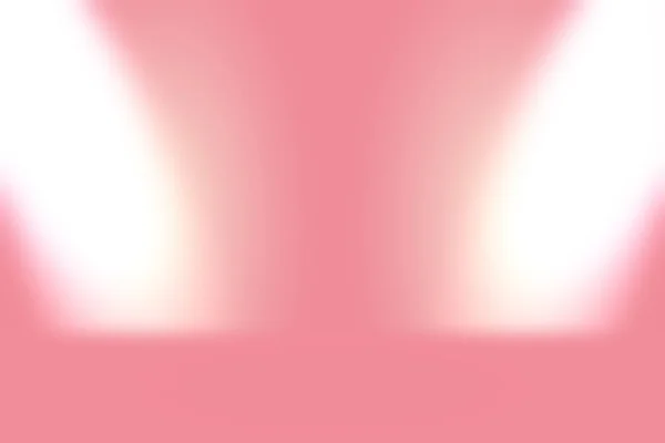 Abstract empty smooth light pink studio room background, Use as montage for product display,banner,template. — Stock Photo, Image