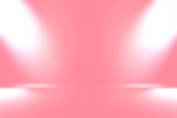 Abstract empty smooth light pink studio room background, Use as montage for product display,banner,template. — Stock Photo, Image