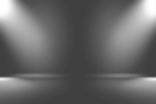 Abstract luxury blur dark grey and black gradient, used as background studio wall for display your products. — Stock Photo, Image