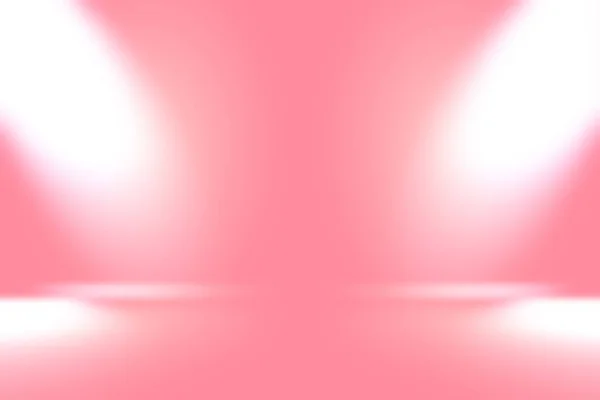 Résumé vide lumière lisse fond de studio rose clair, utiliser comme montage pour l'affichage du produit, bannière, modèle. — Photo
