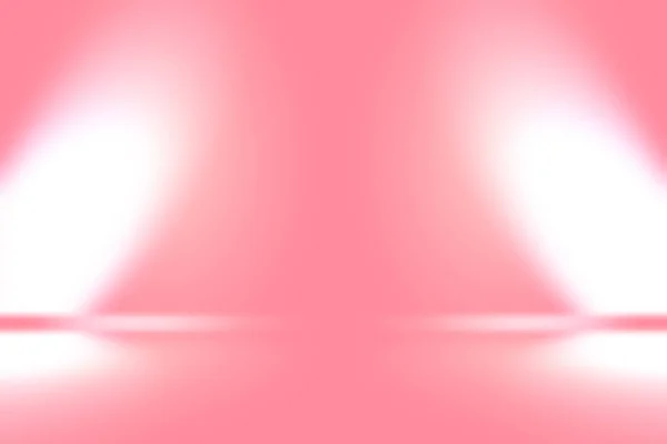 Abstract empty smooth light pink studio room background, Use as montage for product display,banner,template. — Stock Photo, Image