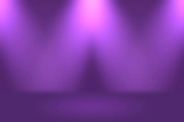 Studio Background Concept - αφηρημένο κενό φως κλίση μωβ στούντιο φόντο για το προϊόν. — Φωτογραφία Αρχείου