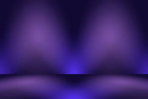 Conceito de fundo de estúdio - abstrato vazio luz gradiente roxo estúdio quarto fundo para o produto. — Fotografia de Stock