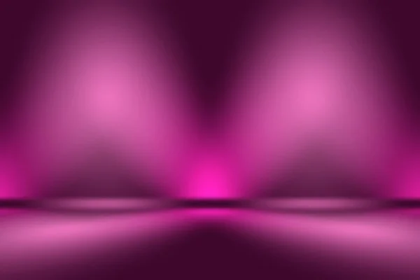 Conceito de fundo de estúdio - abstrato vazio luz gradiente roxo estúdio quarto fundo para o produto. — Fotografia de Stock