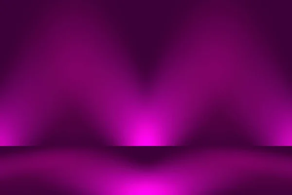 Conceito de fundo de estúdio - abstrato vazio luz gradiente roxo estúdio quarto fundo para o produto. — Fotografia de Stock