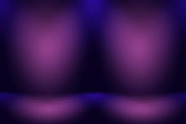 Conceito de fundo de estúdio - abstrato vazio luz gradiente roxo estúdio quarto fundo para o produto. — Fotografia de Stock