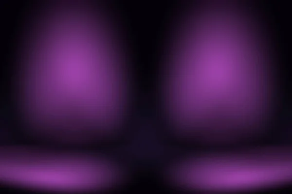 Studio Concepto de fondo - abstracto gradiente de luz vacío púrpura estudio habitación de fondo para el producto. —  Fotos de Stock