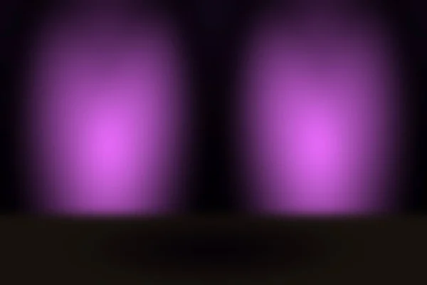 Conceito de fundo de estúdio - abstrato vazio luz gradiente roxo estúdio quarto fundo para o produto. — Fotografia de Stock