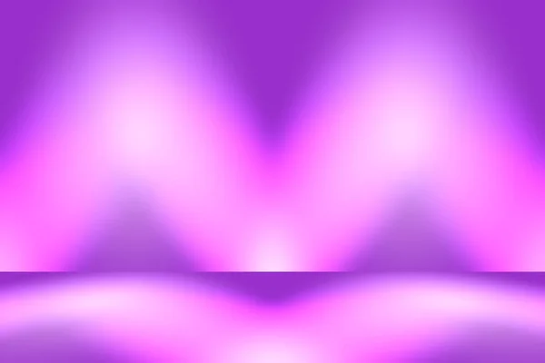 Conceito de fundo de estúdio - abstrato vazio luz gradiente roxo estúdio quarto fundo para o produto. — Fotografia de Stock