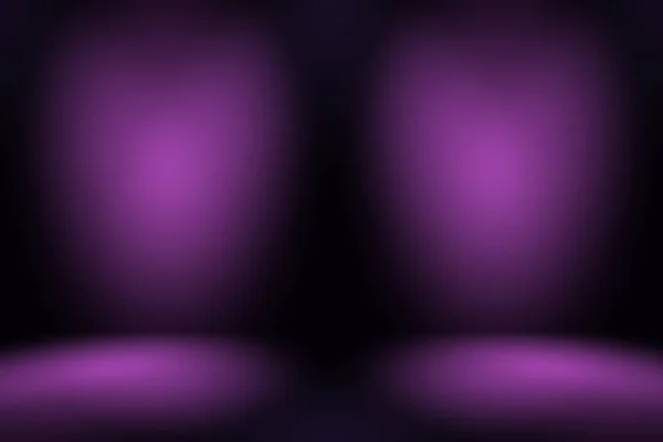 Conceito de fundo de estúdio - abstrato vazio luz gradiente roxo estúdio quarto fundo para o produto. — Fotografia de Stock