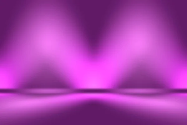 Conceito de fundo de estúdio - abstrato vazio luz gradiente roxo estúdio quarto fundo para o produto. — Fotografia de Stock