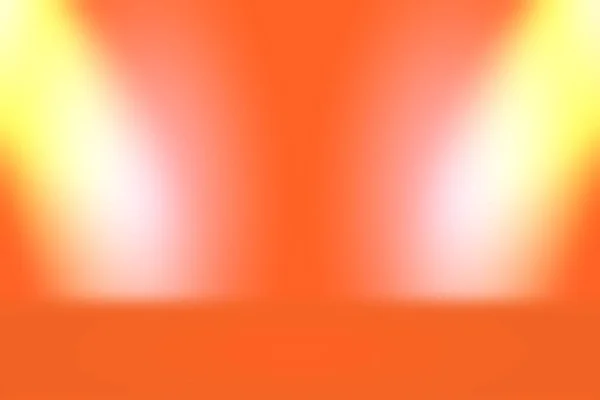 Abstrakte glatte Orange Hintergrund Layout-Design, Studio, Raum, Web-Vorlage, Geschäftsbericht mit glatten Kreis Farbverlauf — Stockfoto