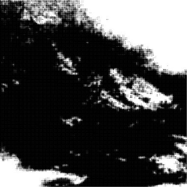 Üzüntülü yarım ton arka plan. Yarı ton vektör dokusunu noktalar.