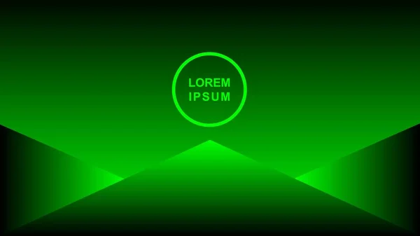 Modern Background Dark Green Color — Stock Vector