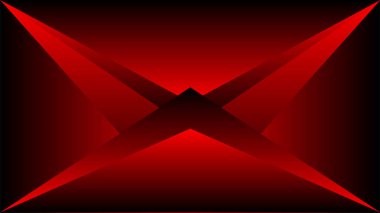 Koyu kırmızı gradyan arkaplan ile soyut üçgen duvar kağıdı, web tasarımı, kapak, afiş vs. için mükemmeldir.