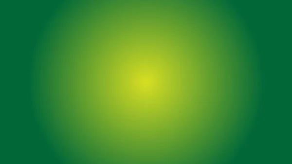 Radial Gradient Background Green Yellow Color Composition Blank Background Gradient — Stock Vector