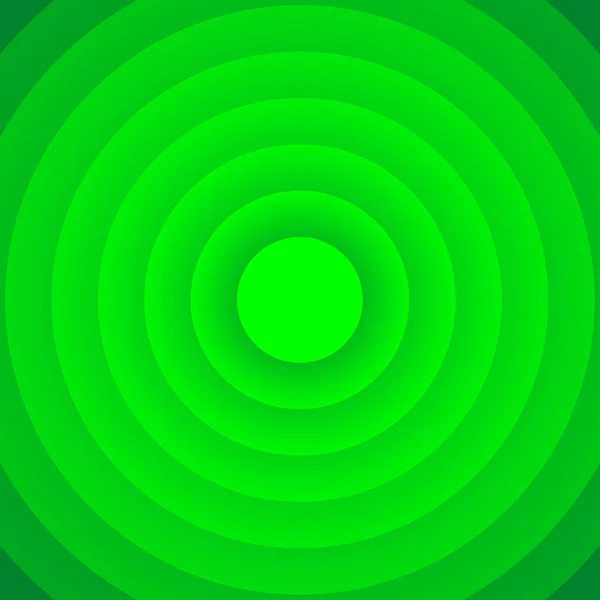 緑の円抽象波 パターン グラフィックデザイン 壁紙などに最適 — ストックベクタ