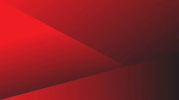 Triángulo Fondo Abstracto Fondo Rojo Oscuro Con Líneas Claras Negro — Vector de stock