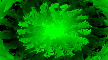 Soyut arka plan modern koyu yeşil. Modern tasarım tamamen koyu yeşil ve yaprak şeklinde.