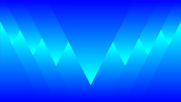 Fondo Abstracto Triángulo Diamante Azul Fondo Cuadrángulo Invertido Cuadrángulo Azul — Vector de stock