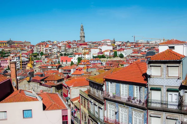 Panorama Luftaufnahme Der Altstadt Porto Einem Schönen Herbsttag Portugal Porto — Stockfoto