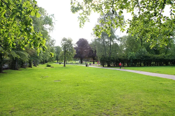 Veřejný Park Během Dne — Stock fotografie