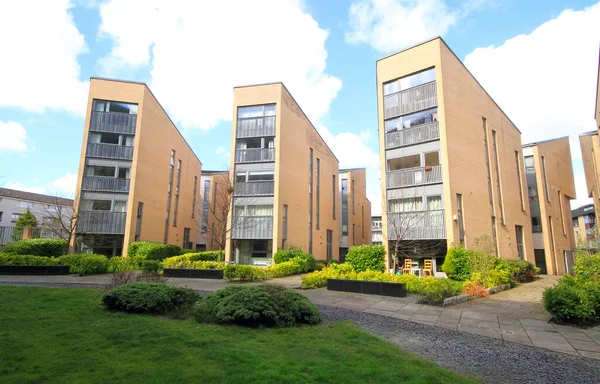 Glasgow 'daki modern mimari konutlar