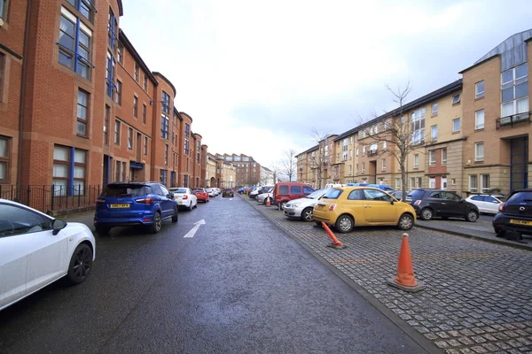 Glasgow 'daki iskan sokağı.