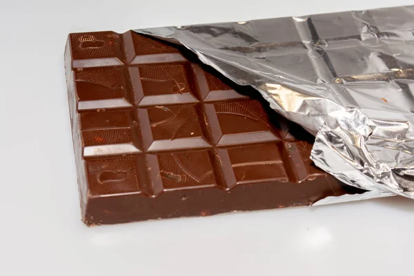 Renkli Şekerler Çikolatalı Kurabiyeler Çikolata Masası — Stok fotoğraf