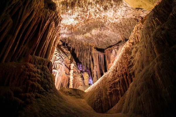 Cuevas Del Drach Maiorca Dragon Cave Spain — Stock Photo, Image